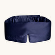 Midnight Blue Jedwabna Maska do Spania
