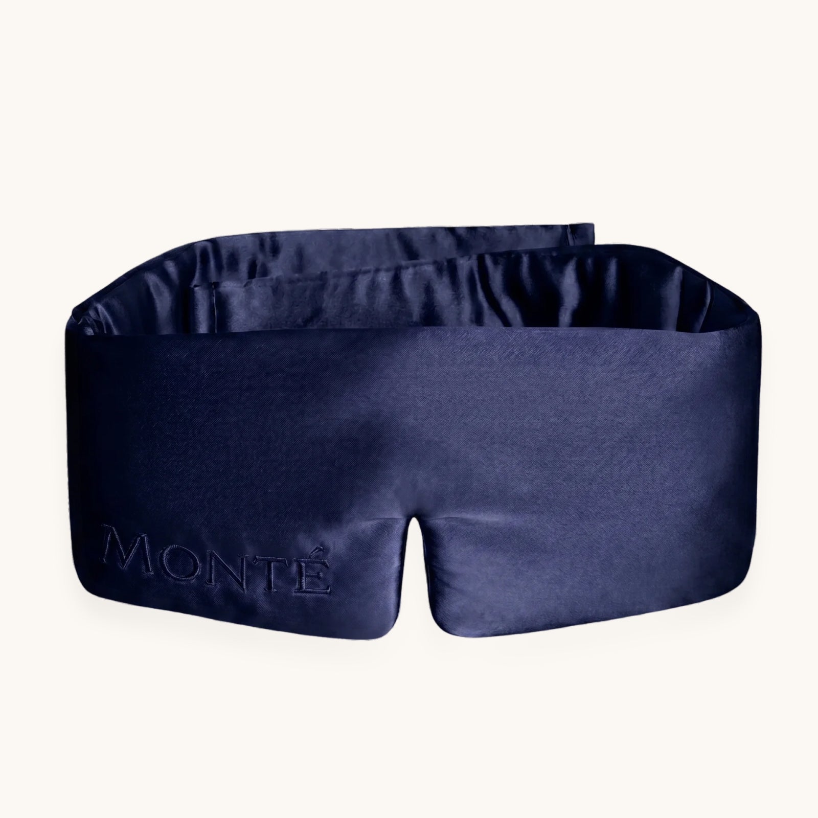 Midnight Blue Jedwabna Maska do Spania